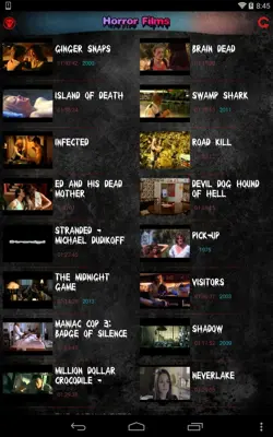 Horror Movies Free android App screenshot 5